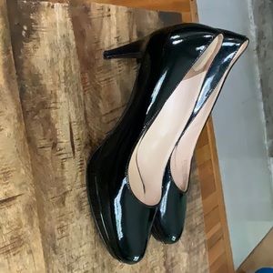Cole Haan Chelsea Black Patent low pumps